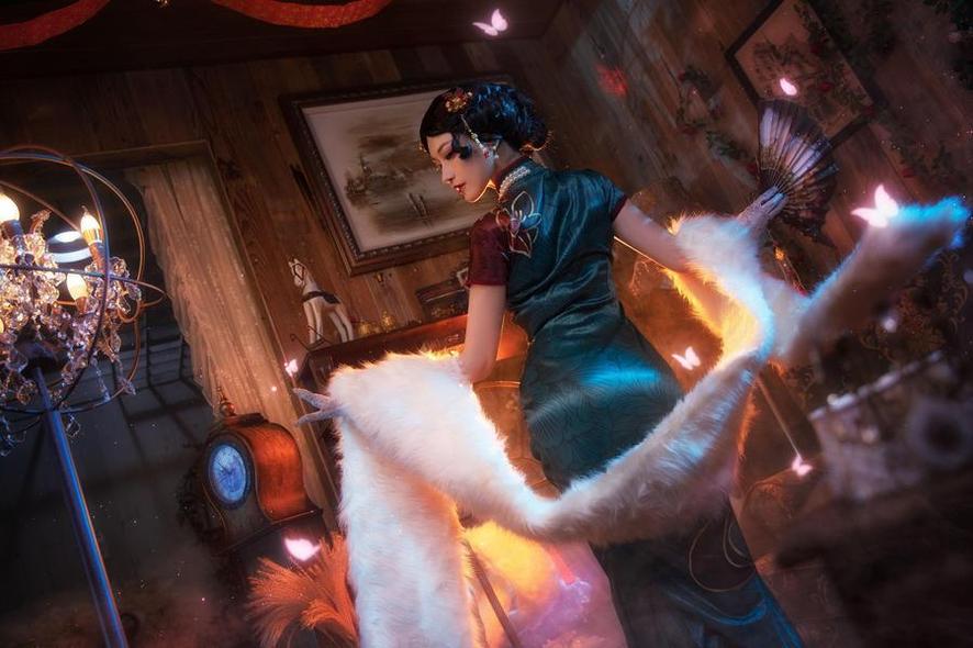 露儿大魔王车展照片唯美经典，不容错过